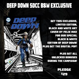 SDCC Exclusive B&W Cover