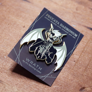 Wrath Enamel Pin *B-Grade*