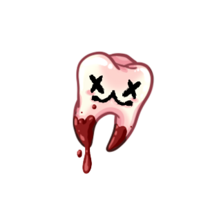 Tooth Acrylic Pin