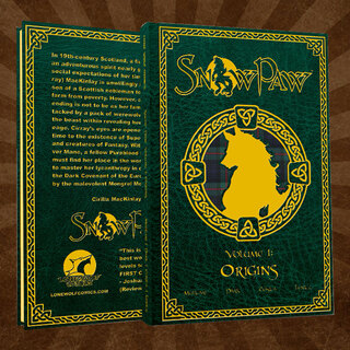 Snow Paw Volume 1 Die Cut Hard Cover
