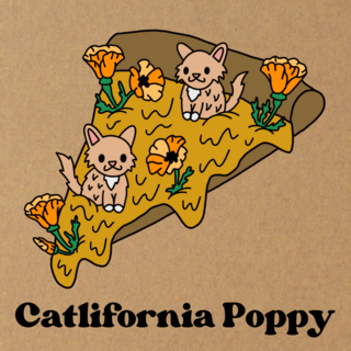 Catlifornia Poppy LATE PLEDGE