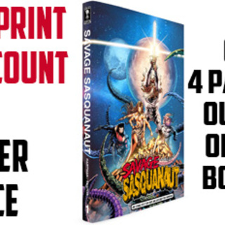 *Misprint* Savage Sasquanaut Vol. 1 Collected Edition