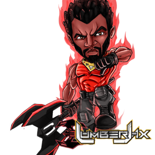 LumberJax (Samson's Aura) Chibi Sticker