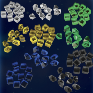 Additional Colors (cubes & crystals)