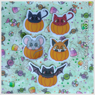 1x STICKER : Pumpcutie Animal