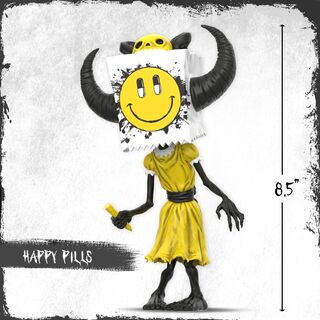 I Am NOT Broken 8.5" Bag Lady Vinyl Companion - HAPPY PILLS