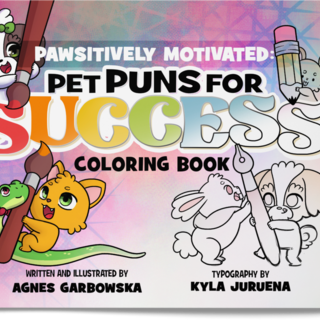 Pawsitively Motivated - Coloring Book