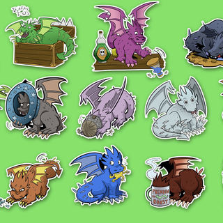 Dragon Sticker Full Set