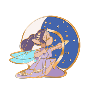 Sagittarius Fairy Zodiac Pin