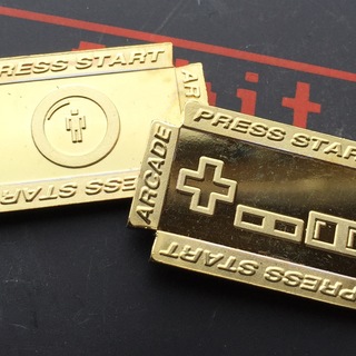 Press Start Pocket Arcade Token