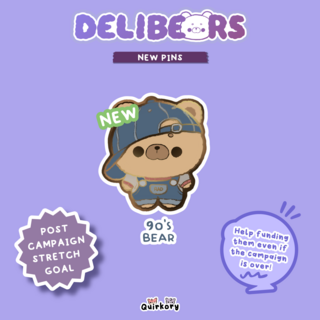 90's Bear - NEW PINS