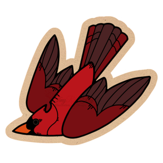 Cardinal Sticker