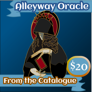 The Alleyway Oracle Pin
