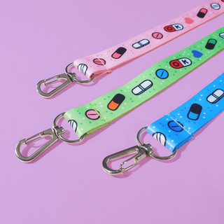 Pills Are OK Lanyard