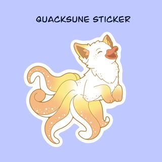 Quacksune Sticker