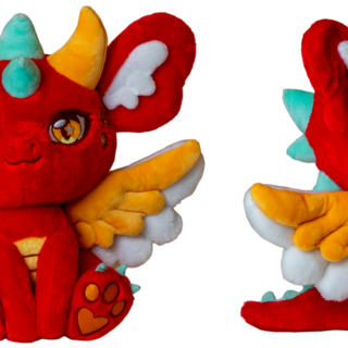 Kawaii Dragon Plushie Ryu