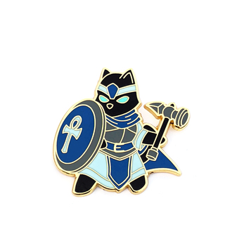 S1 Cat Blue Cleric Pin