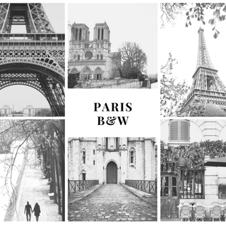 Notecards from Paris (Black and White)