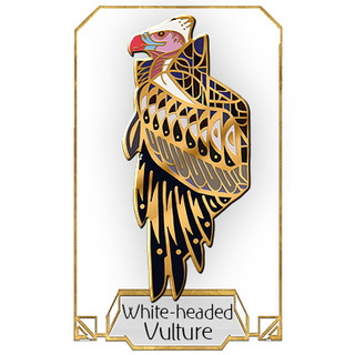 White-headed Vulture Pin