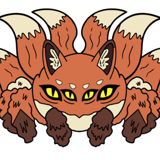 Eight Tail Fox Jumping Spider Sticker