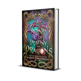 Hardback of A Bond of Destiny and Dragons