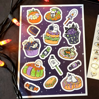 Ghost Treats Sticker Sheet