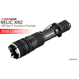 ZEROHOUR Relic XR2 2000 Lumens Flashlight Set