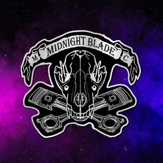 Midnight Blade MC Enamel Pin Badge