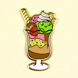 Slime Parfait Pin