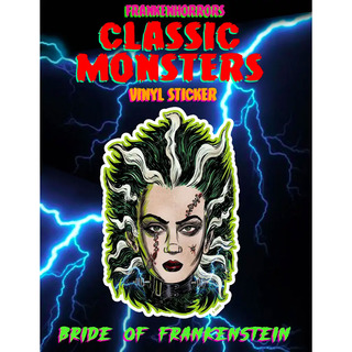 FrankenHorrors Bride of Frank Sticker