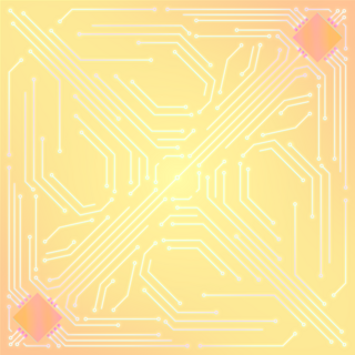 Light Line Large Circuit Bandana