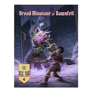 Dread Minotaur of Dawnfell Softcover Book