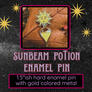 SUNBEAM POTION PIN