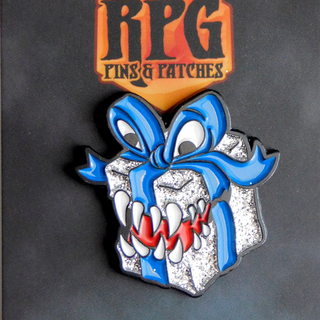 Mimic Present Blue & Silver