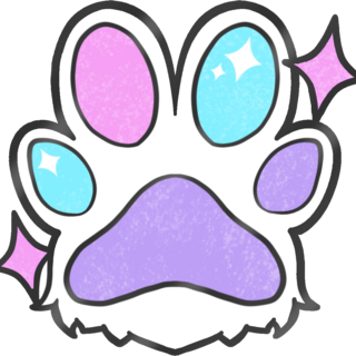 Kitsune Paw Pin