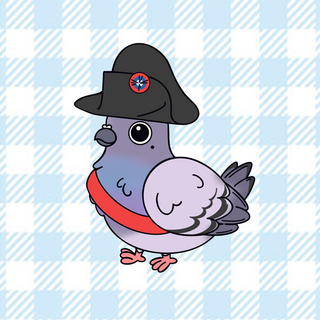 Pigeon Napoleon Pin