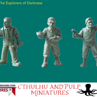 BG-CTH003  The Explorers of Darkness (3 models, 28mm)