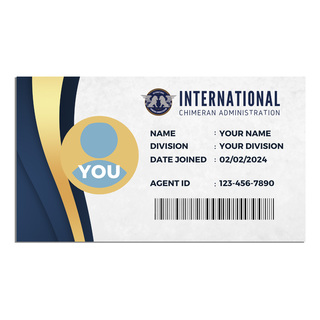 I.C.A. Agent ID Card