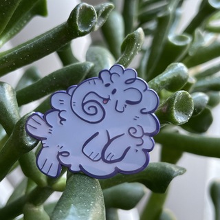 Cute cryptid trunko pin