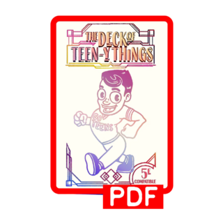 📲 Digital - Deck of Teen'y Things - Print & Play PDF 📲