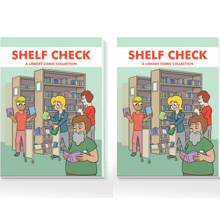 Shelf Check: a Library Comic collection (book) 2 copies!