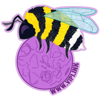 Bumble Bees Play Sticker