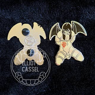 Sin in My Heart "Bat-Winged Man" Pin