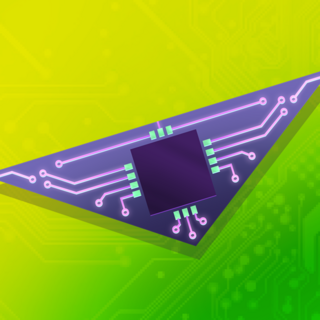 Void Line Small Circuit Bandana