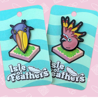 Enamel Pin Bundle - Shoebill & Chockalott ($4 OFF)