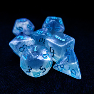 Glacier Light Blue  Dice Set