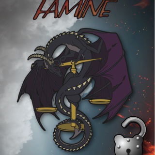 Famine Dragon Pin