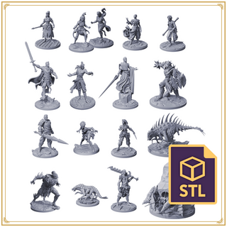 Cosmere RPG Miniatures STLS