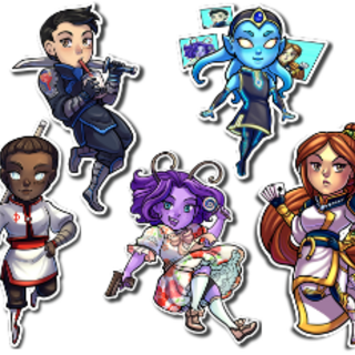 Temerity Holographic Stickers