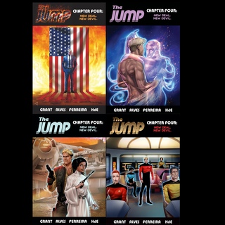 THE JUMP #4 - All Four Covers